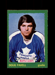 1973 DOUG FAVELL TOPPS #119 MAPLE LEAFS *G8320