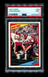 1984 JOHN RIGGINS TOPPS #389 REDSKINS PSA 9