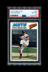 1977 TOM SEAVER O-PEE-CHEE #205 METS PSA 8.5