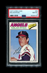 1977 NOLAN RYAN O-PEE-CHEE #65 ANGELS PSA 8