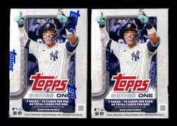 2025 TOPPS SERIES ONE BASEBALL BLASTER 2 BOX LOT 