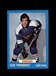 1973 JEAN PRONOVOST TOPPS #11 PENGUINS *G9567