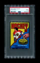 1980 TOPPS HOCKEY WAX PACK PSA 9