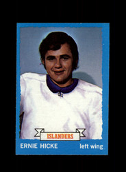 1973 ERNIE HICKE TOPPS #18 ISLANDERS *G6862