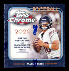 2024 TOPPS CHROME FOOTBALL MONSTER BOX 