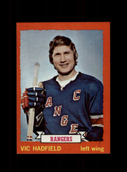 1973 VIC HADFIELD TOPPS #181 RANGERS *G8511