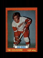 1973 TIM ECCLESTONE TOPPS #124 RED WINGS *G8543 