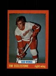 1973 TIM ECCLESTONE TOPPS #124 RED WINGS *R5044