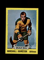 1973 MARSHALL JOHNSTON TOPPS #21 GOLDENS SEALS *R5361