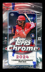 2024 TOPPS CHROME BASEBALL HOBBY BOX