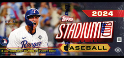 2024 TOPPS STADIUM CLUB BASEBALL HOBBY BOX