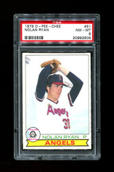 1979 NOLAN RYAN O-PEE-CHEE #51 ANGELS PSA 8