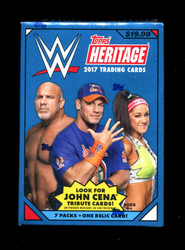 2017 WWE TOPPS HERITAGE BLASTER BOX