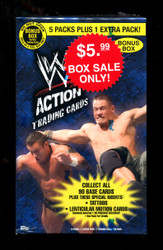2007 WWE TOPPS ACTION SIX PACK BOX 