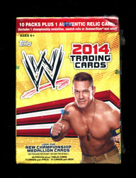 2014 WWE TOPPS BLASTER BOX