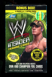 2006 WWE TOPPS INSIDER 6 PACK BONUS BOX 