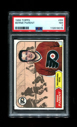 1968 BERNIE PARENT TOPPS #89 ROOKIE PSA 7