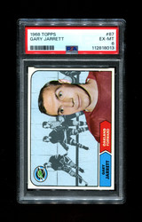 1968 GARY JARRETT TOPPS #87 GOLDEN SEALS PSA 6