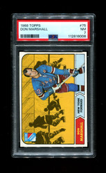 1968 DON MARSHALL TOPPS #75 RANGERS PSA 7