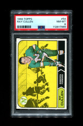 1968 RAY CULLENS TOPPS #54 NORTH STARS PSA 8 
