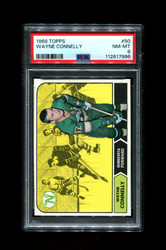1968 WAYNE CONNELLY TOPPS #50 NORTH STARS PSA 8