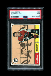1968 ED HOEKSTRA TOPPS #98 FLYERS PSA 7