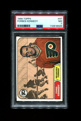 1968 FORBES KENNEDY TOPPS #97 FLYERS PSA 7