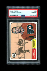 1968 LEON ROCHEFORT TOPPS #95 FLYERS PSA 8
