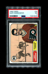 1968 GARY DORNHOEFER TOPPS #94 FLYERS PSA 7