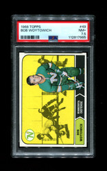 1968 BOB WOYTOWICH TOPPS #49 NORTH STARS PSA 7.5