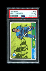1968 GARY VENERUZZO TOPPS #119 BLUES PSA 8