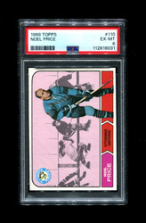 1968 NOEL PRICE TOPPS #110 PENUINS PSA 6