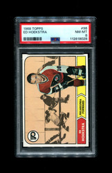 1968 ED HOEKSTRA TOPPS #98 FLYERS PSA 8