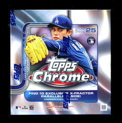 2025 TOPPS CHROME BASEBALL MEGA BOX 