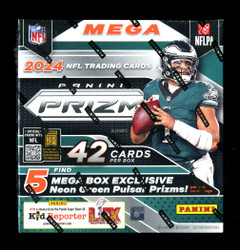 2024 PRIZM FOOTBALL MEGA BOX 
