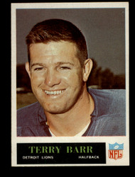 1965 TERRY BARR PHILADELPHIA #58 LIONS NM #3346
