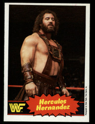 1985 HERCULES HERNANDEZ OPC #24 WWF O PEE CHEE #3747