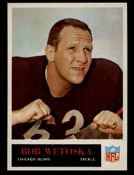 1965 BOB WETOSKA PHILADELPHIA #27 CHICAGO BEARS NM #3787