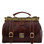 Mona Lisa - Doctor Leather Bag - Brown
