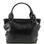 Ilenia - Leather Shoulder Bag - Black