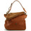 Tuscany Leather - Soft Leather Shoulder Bag - Front open flap