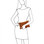 Audrey - Leather Clutch - model view