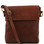 Morgan - Leather Shoulder Bag - Brown