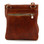 Joe - Leather Crossbody Bag - Back view