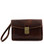 Tuscany Leather - Max - Leather Handy Wrist Bag - Brown