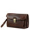 Tuscany Leather - Max - Leather Handy Wrist Bag - Angled side view
