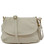TL Bag – Soft Leather Shoulder Bag with Tassel Detail - Beige