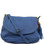 TL Bag – Soft Leather Shoulder Bag with Tassel Detail - Azure