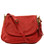 TL Bag – Soft Leather Shoulder Bag with Tassel Detail - Red
