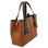 TL Bag - Leather shopping bag - side view